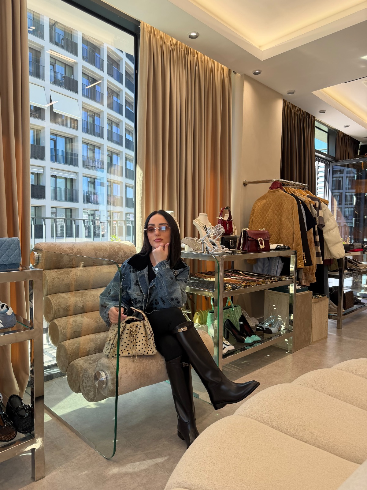 Miu Miu jacket x Hermes Shoes photo 2