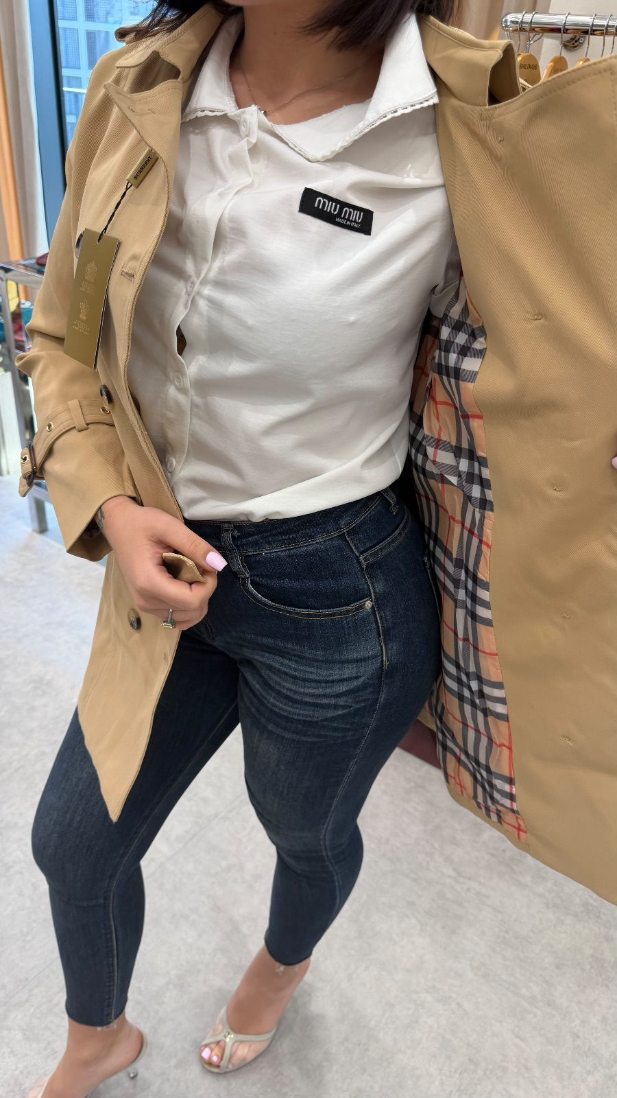 Burrbery Trench Coat