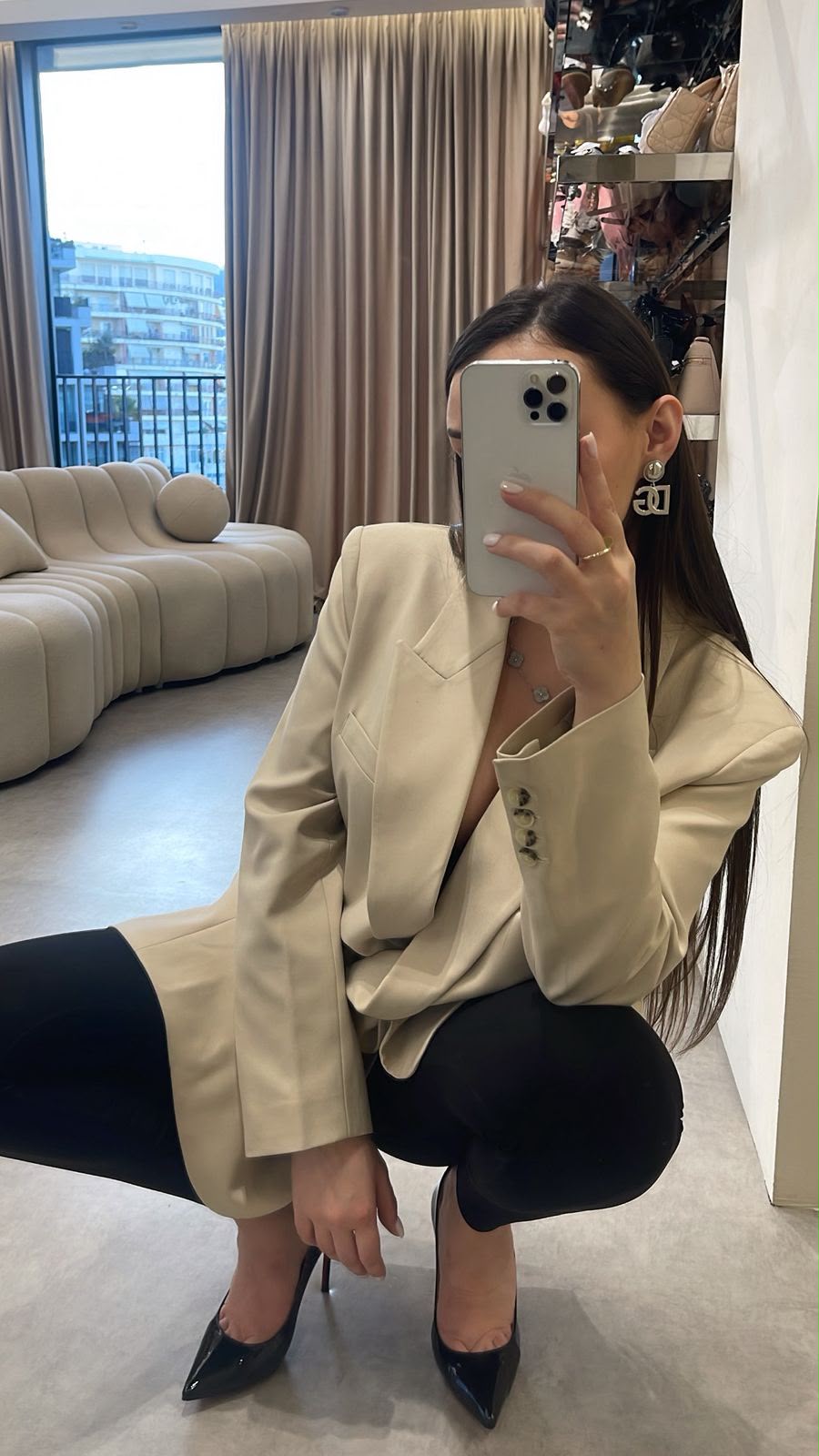 Balmain Gold Button Blazer photo 4
