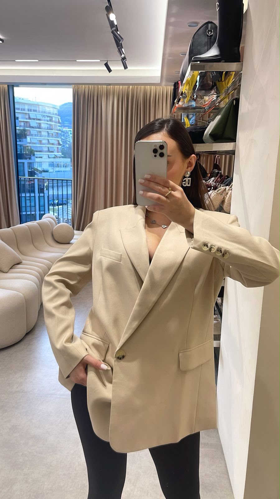 Balmain Gold Button Blazer photo 3